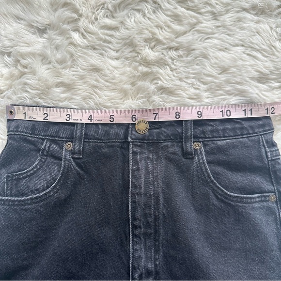 Rolla’s Jeans Dusters Bootcut High-Rise Slim Bootcut Washed Black Denim 25 - Picture 9 of 13